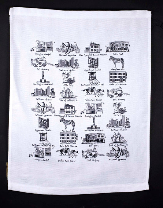 The Dish - Baltimore Tea Towel