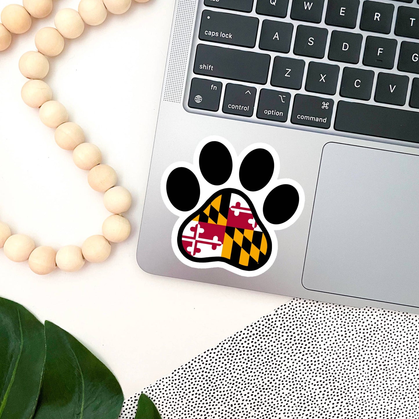 Jami Creates - Maryland Dog Paw Sticker