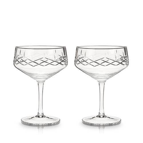 Admiral Coupe Glasses by Viski