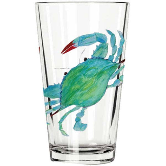 Pub Glass - Clawdia Crab | B McVan Designs