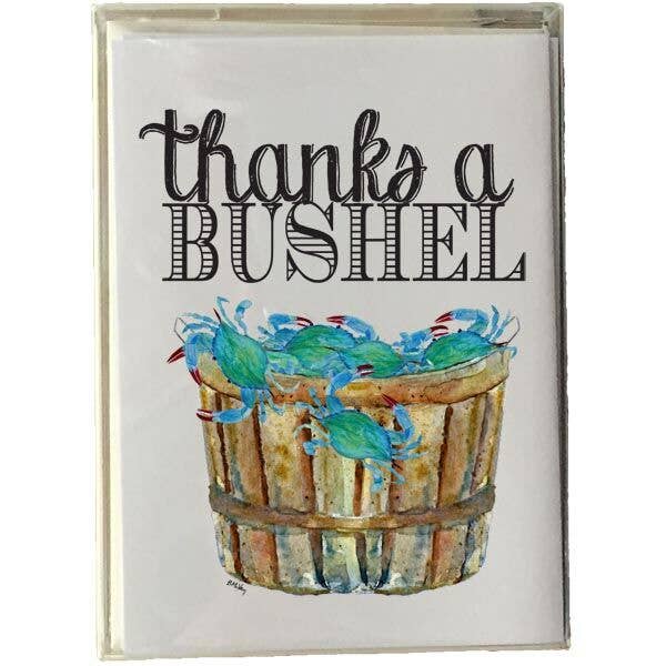 Thanks A Bushel Boxed Note Cards | B McVan Designs