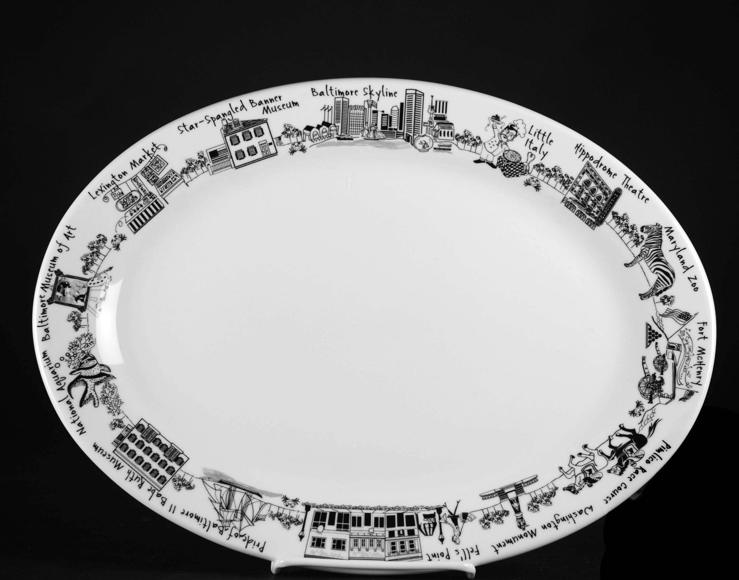 The Dish - Baltimore Oval Platter