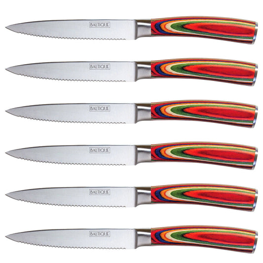 Totally Bamboo - Baltique® Marrakesh Collection 6-Pc. Steak Knife Set