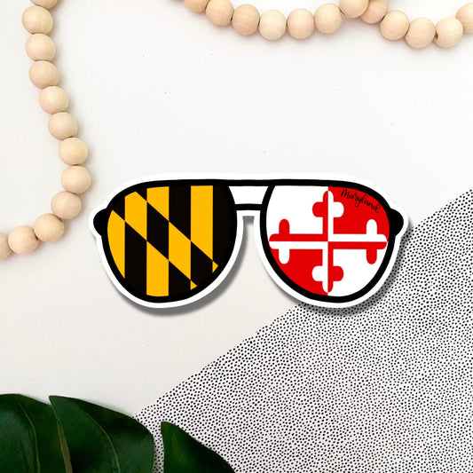 Jami Creates - Maryland Sunglasses Sticker