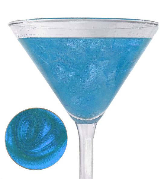 Ultimate Baker - Snowy River Cocktail Glitter Sky Blue