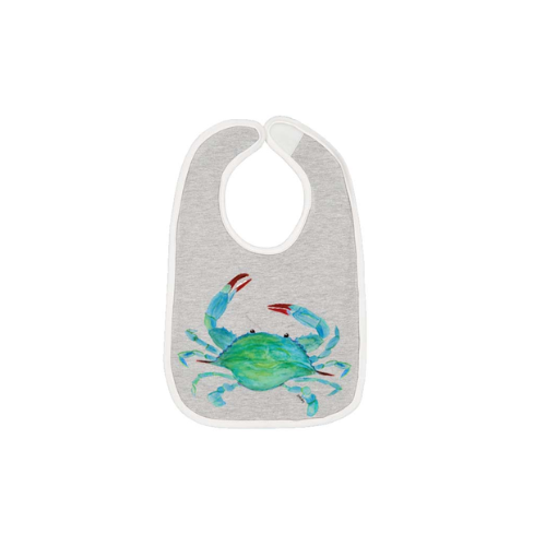 Clawdia Crab Toddler Bib | B McVan Designs