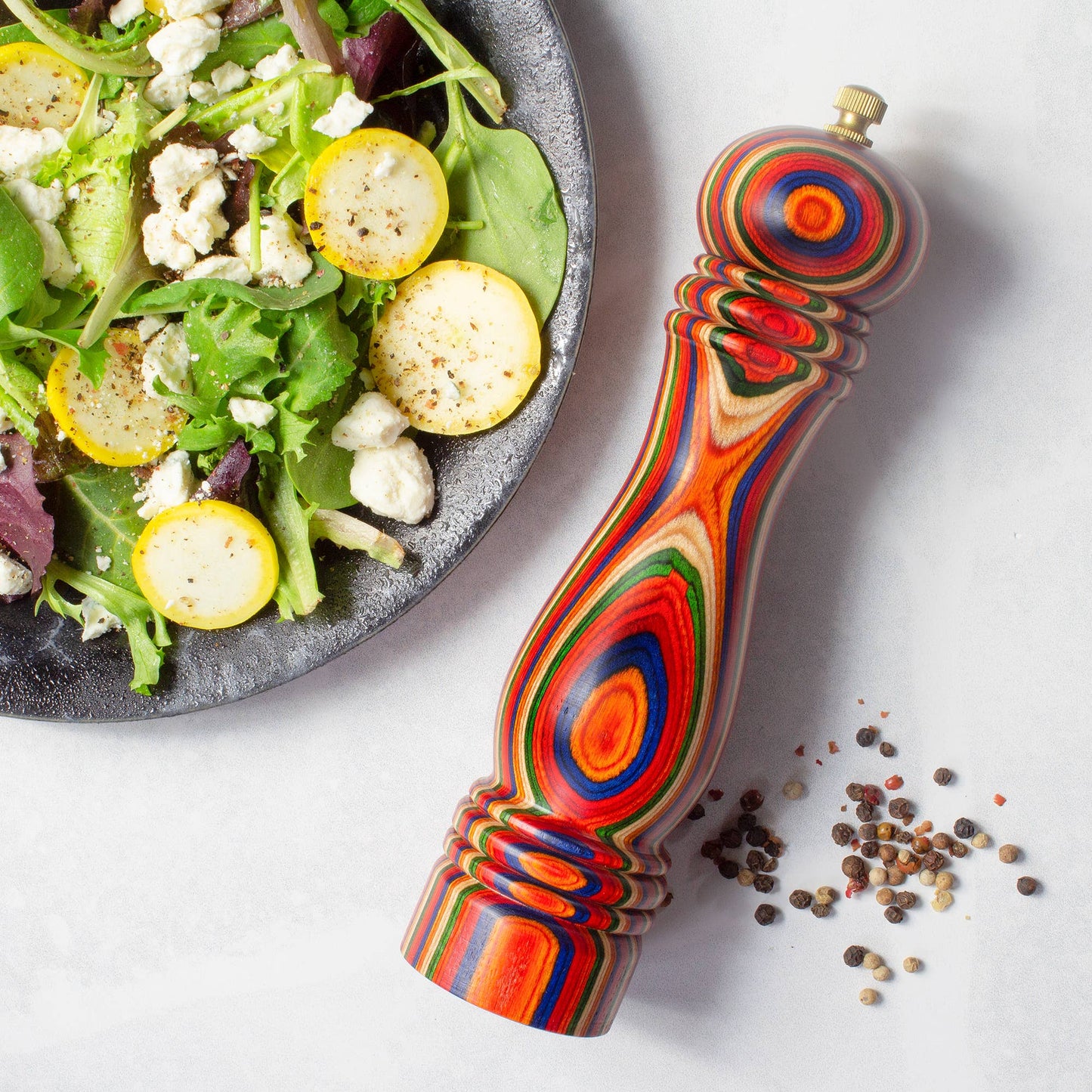 Totally Bamboo - Baltique Marrakesh Pepper Grinder with Adjustable Mill