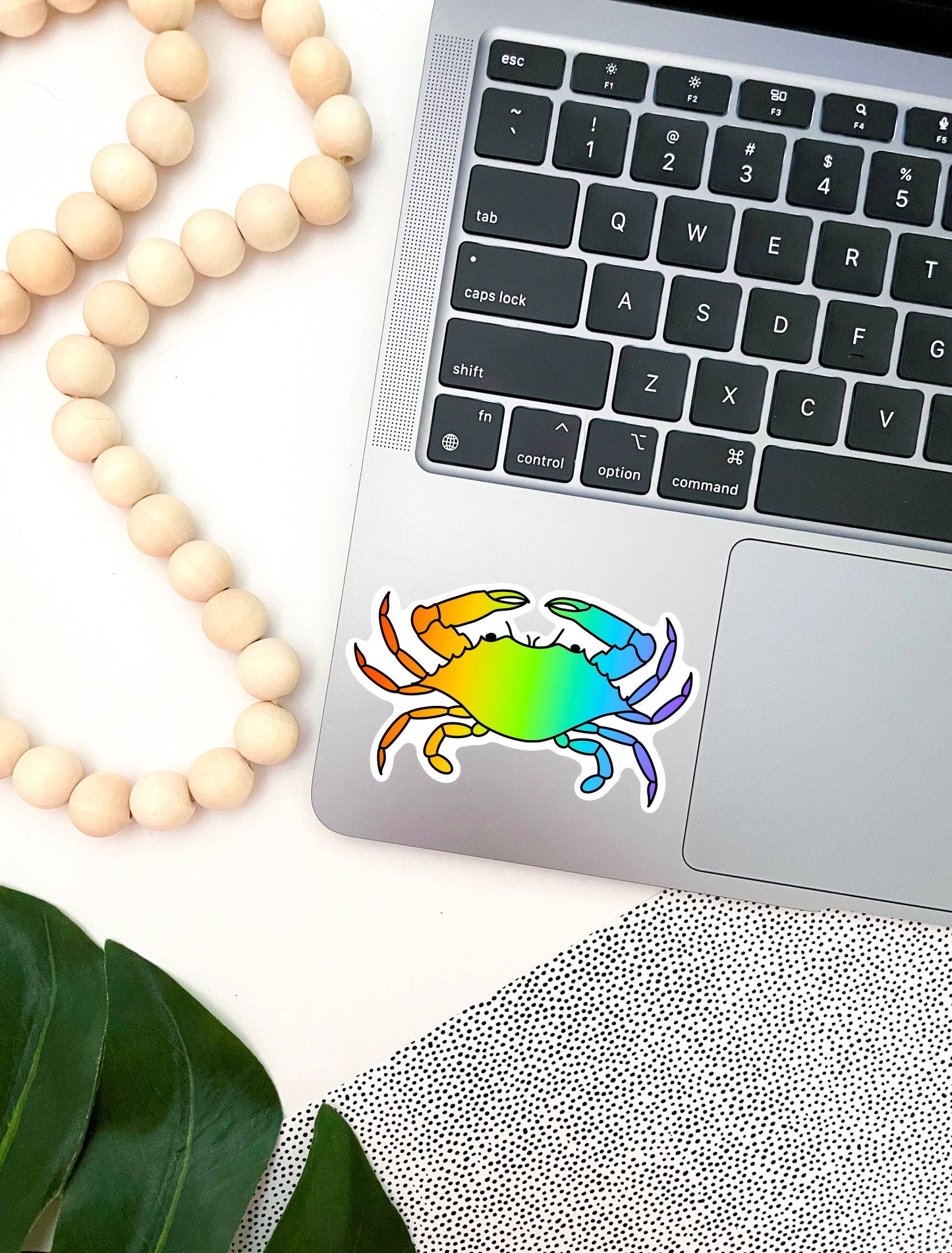 Jami Creates - Rainbow Crab Pride Sticker