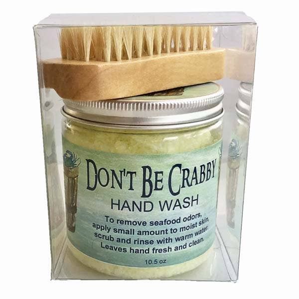 BUNDLE 10.5 oz Don't Be Crabby Hand Wash Regular & Brush | B McVan Designs