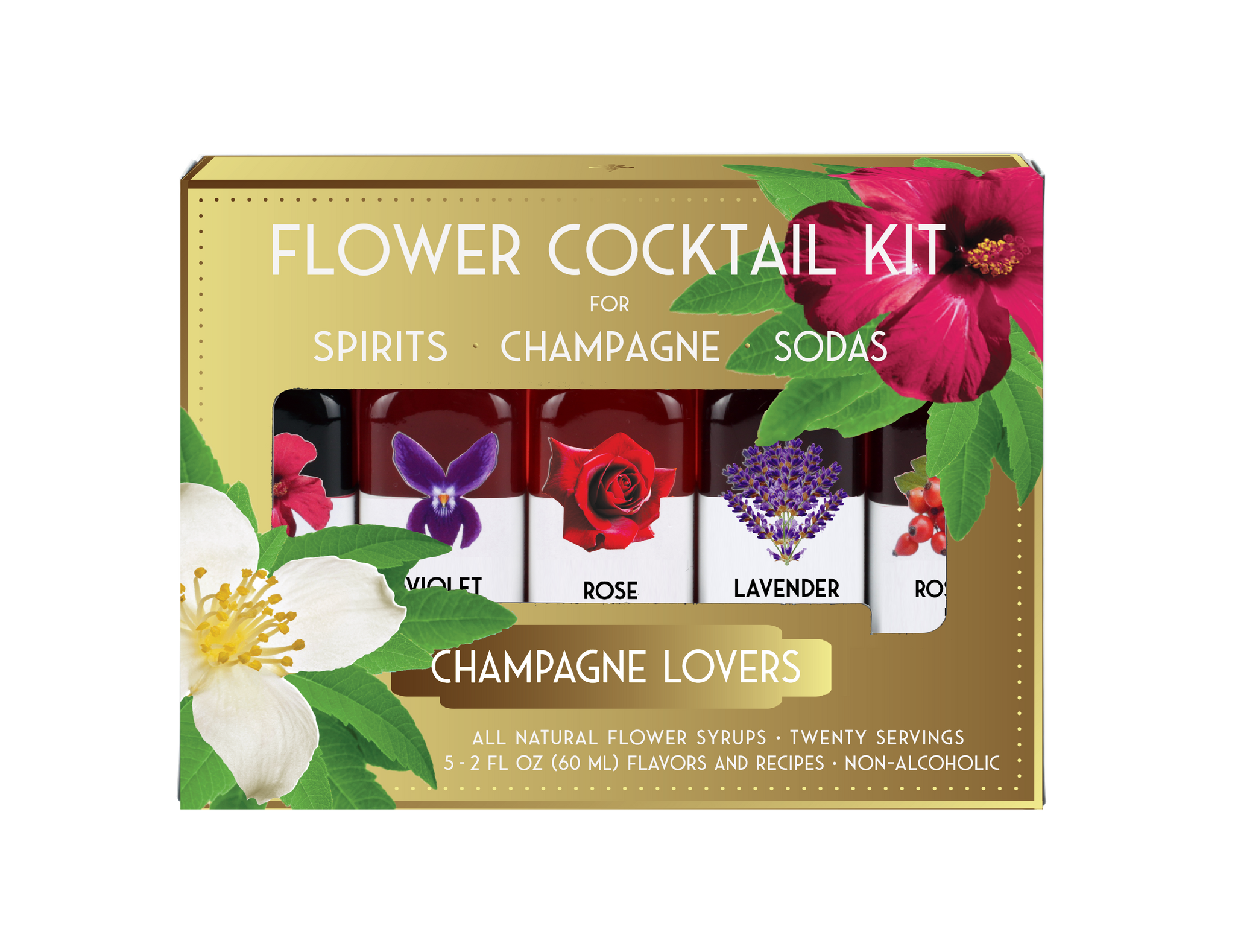 Floral Elixir Co. - Champagne Lovers Cocktail Kit – The Seasoned Olive